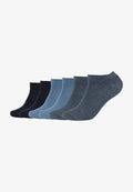 s.Oliver ONLINE UNISEX ORIGINALS 6 PACK - Sneaker socks - smoked blue