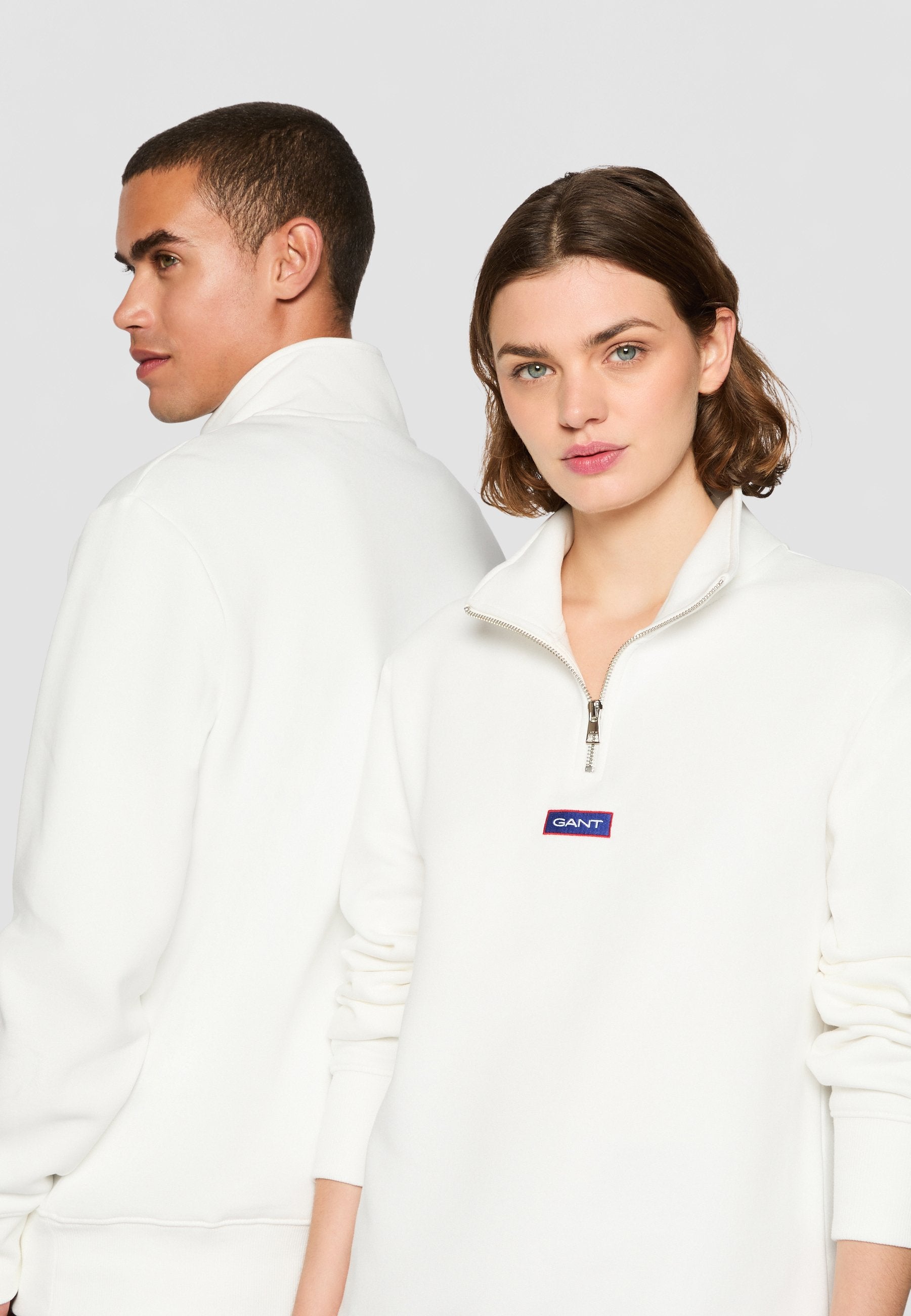 GANT EXCLUSIVE HERITAGE 2.0 REG HALF ZIP SWEAT