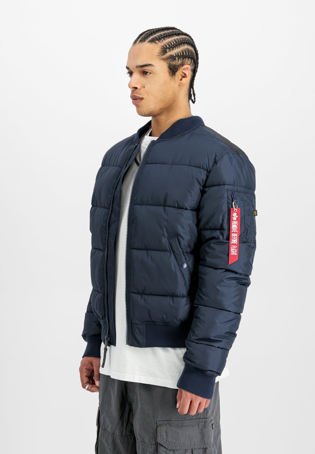 Alpha Industries MA-1 LOGO PUFFER