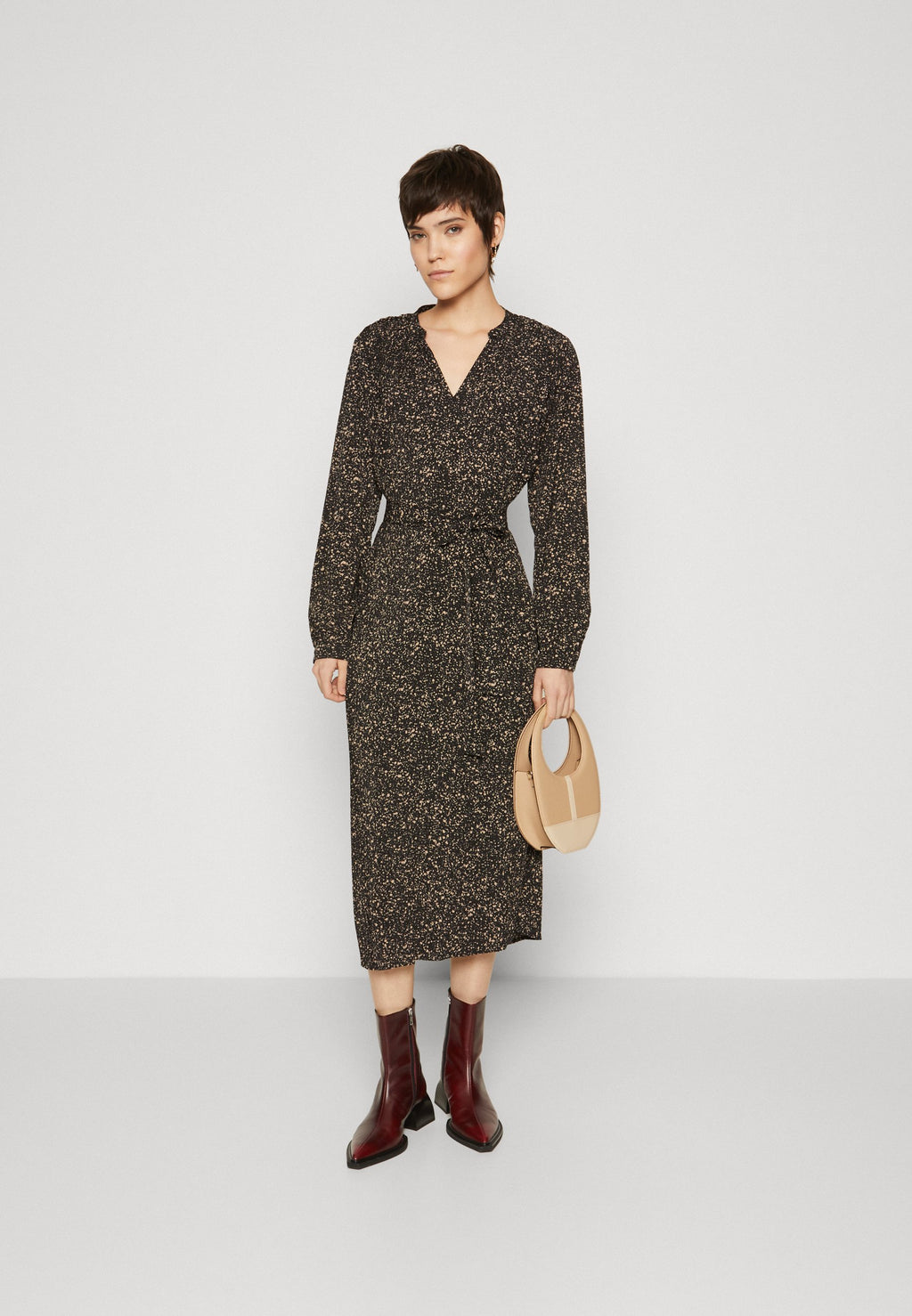 Selected SLFPARKER MIDI DRESS