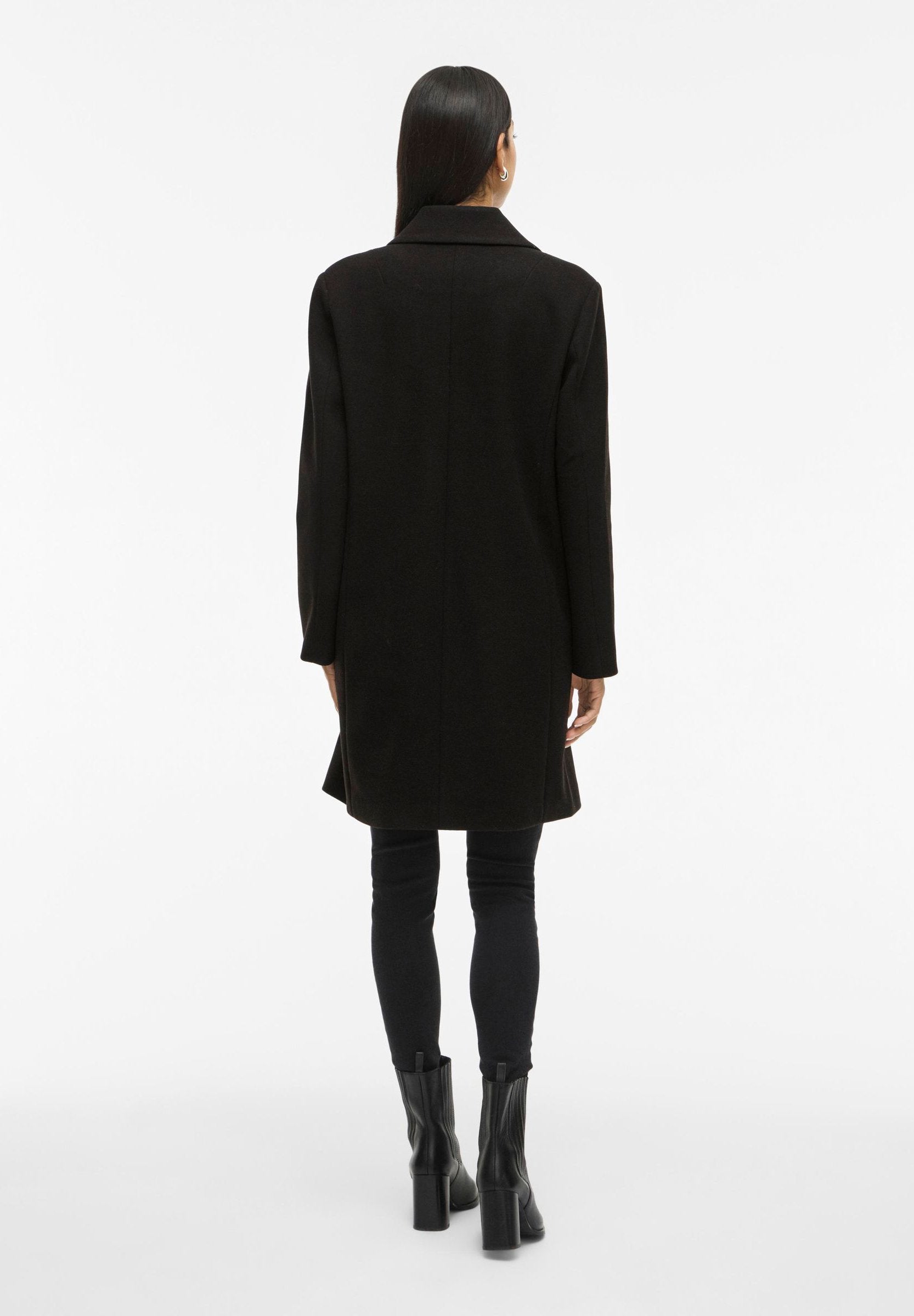 VILA VICLAUDIA BUTTON COAT - NOOS