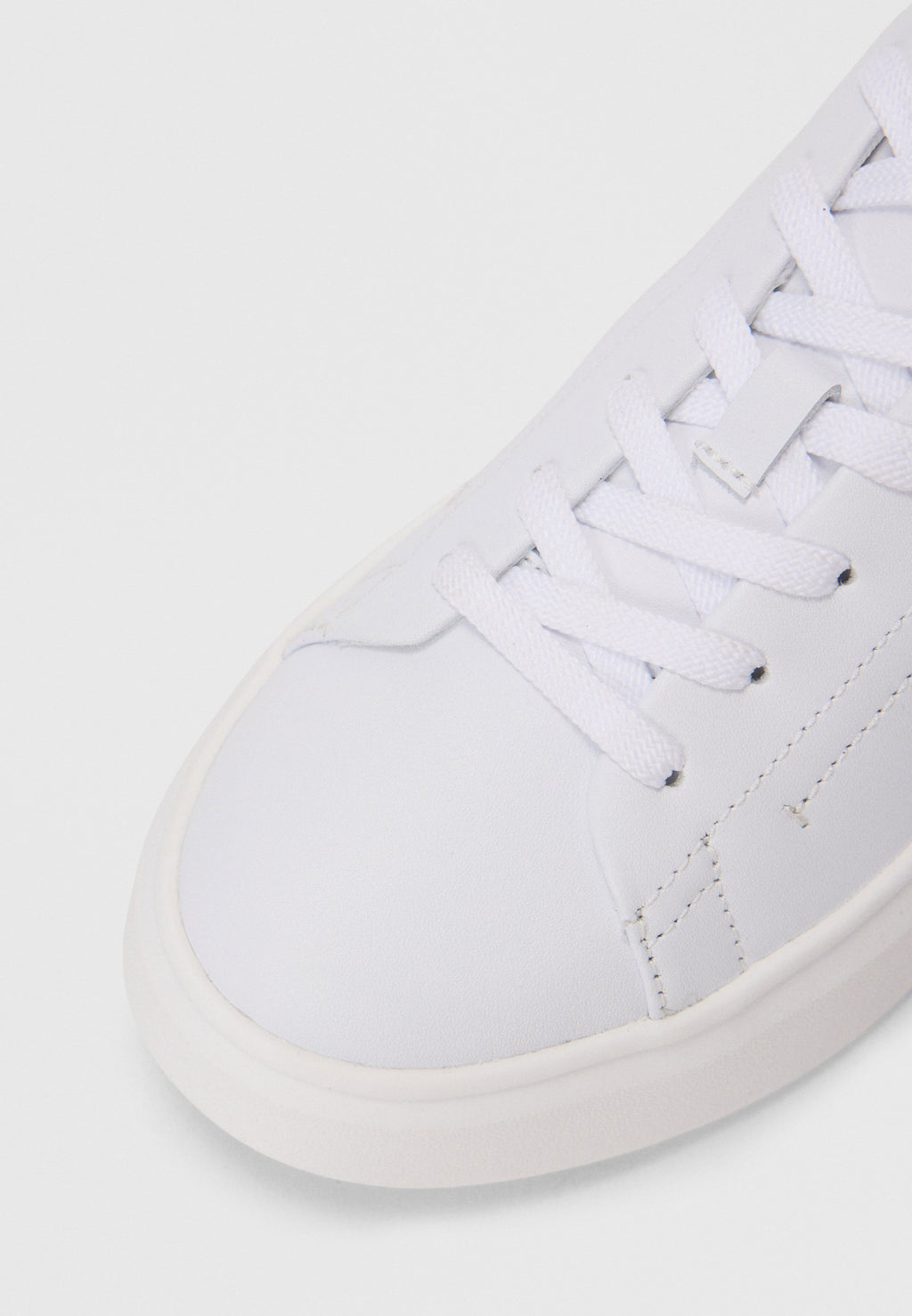 SNOW LEOPARD HEEL LEATHER PLATFORM TRAINERS Media 5
