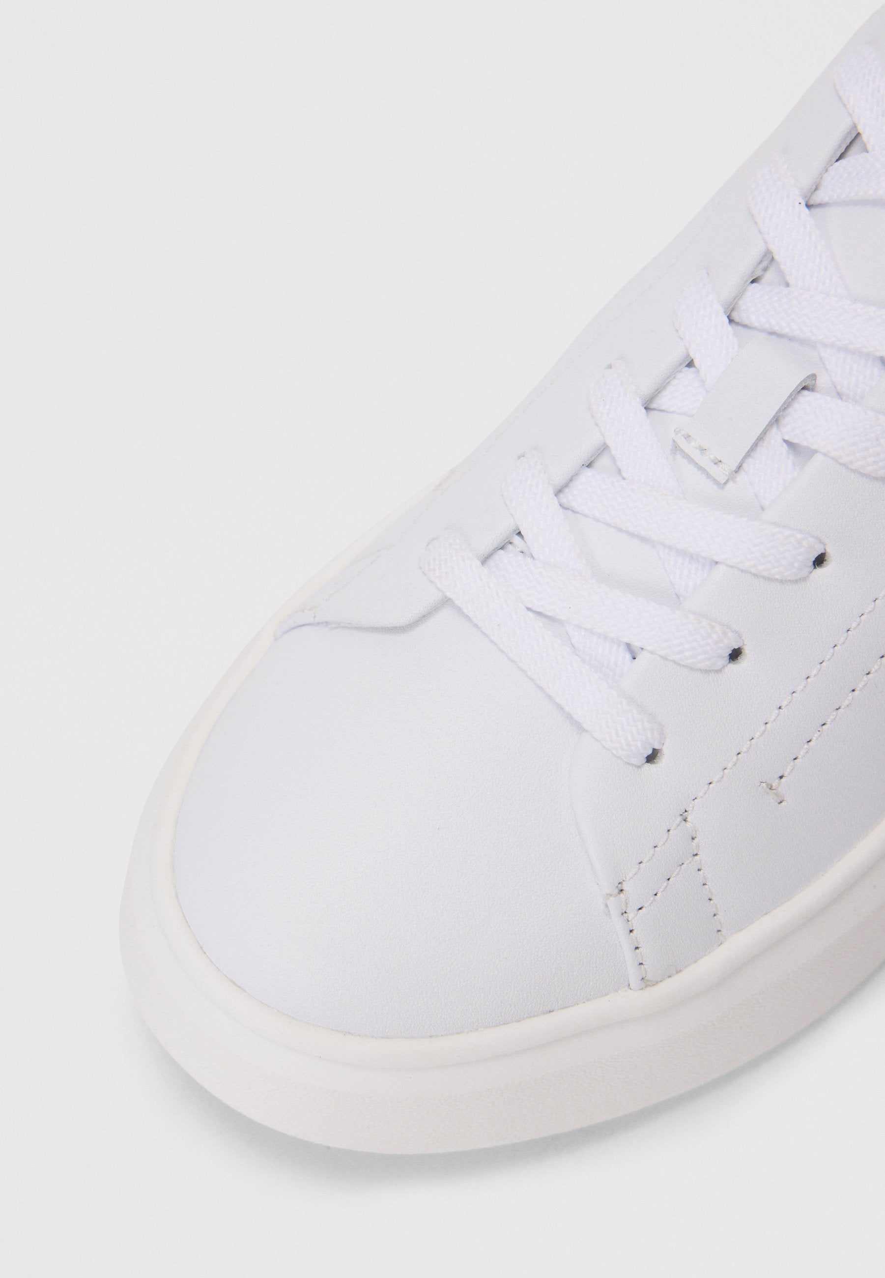 SNOW LEOPARD HEEL LEATHER PLATFORM TRAINERS Media 5