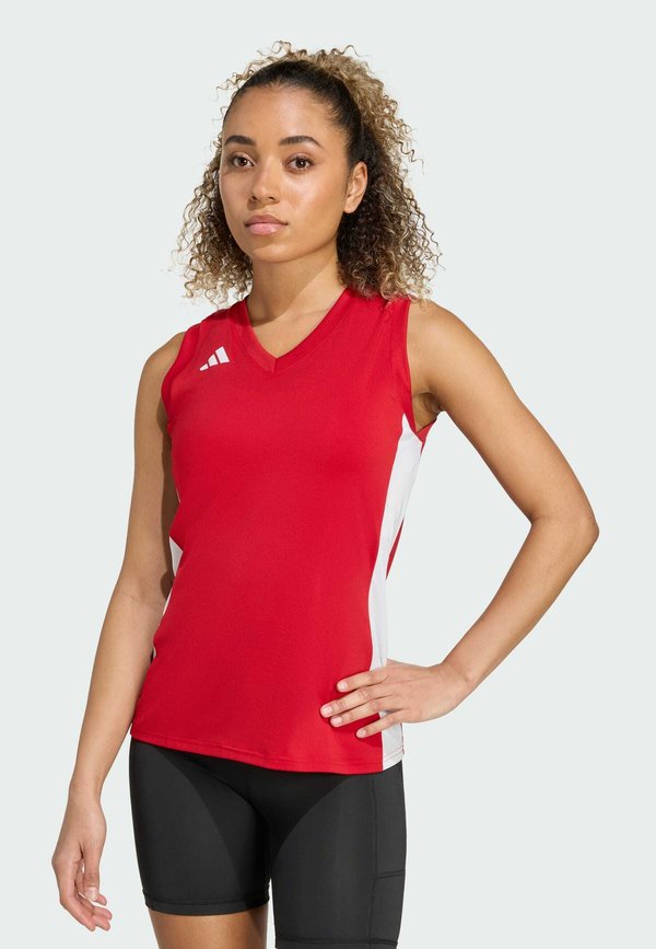 adidas Performance Top - team power red 2
