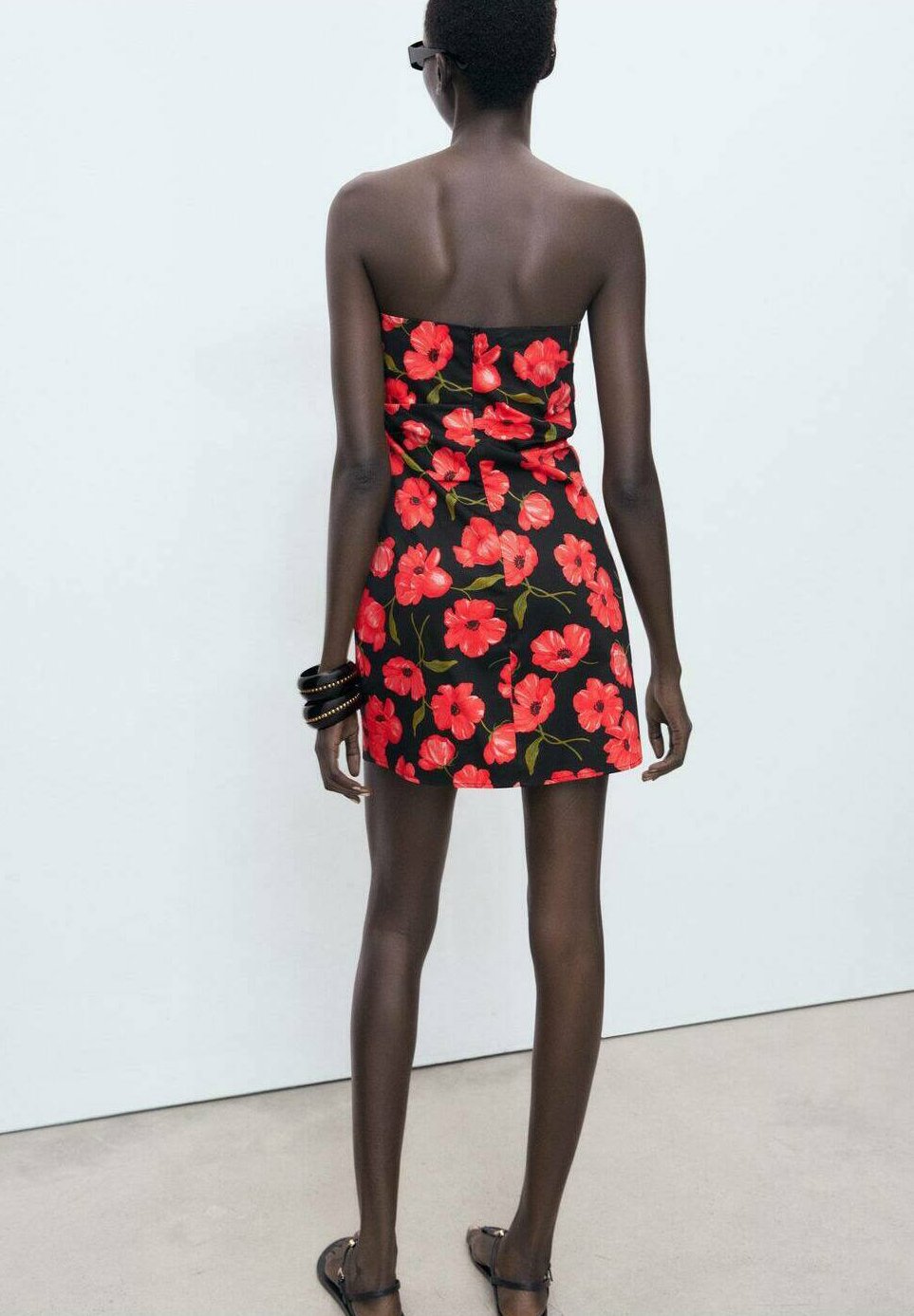 Mango STRAPLESS FLORAL