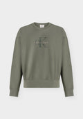 Calvin Klein Jeans PREMIUM  MONOLOG - Sweatshirt - dusty olive