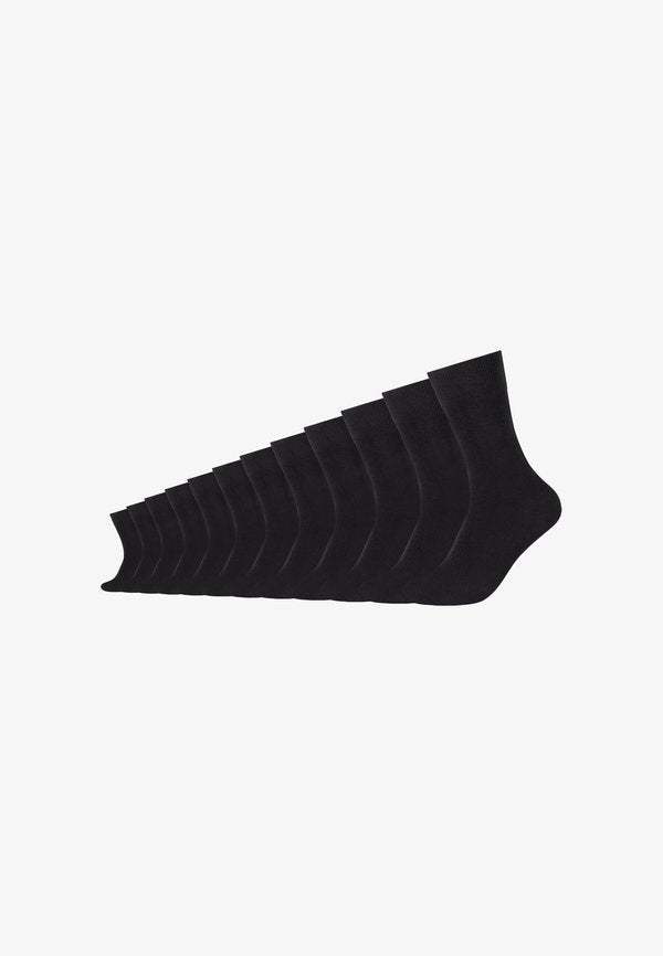 s.Oliver 12ER PACK - Socks - black
