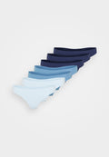 Anna Field 7 PACK SEAMLESS LAZER CUT COTTON THONG