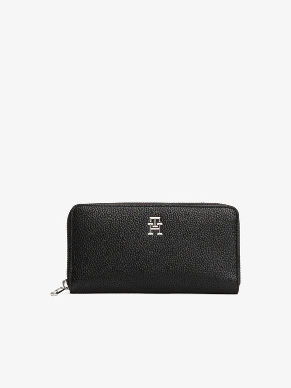 Tommy Hilfiger EMBLEM LARGE - Wallet - black