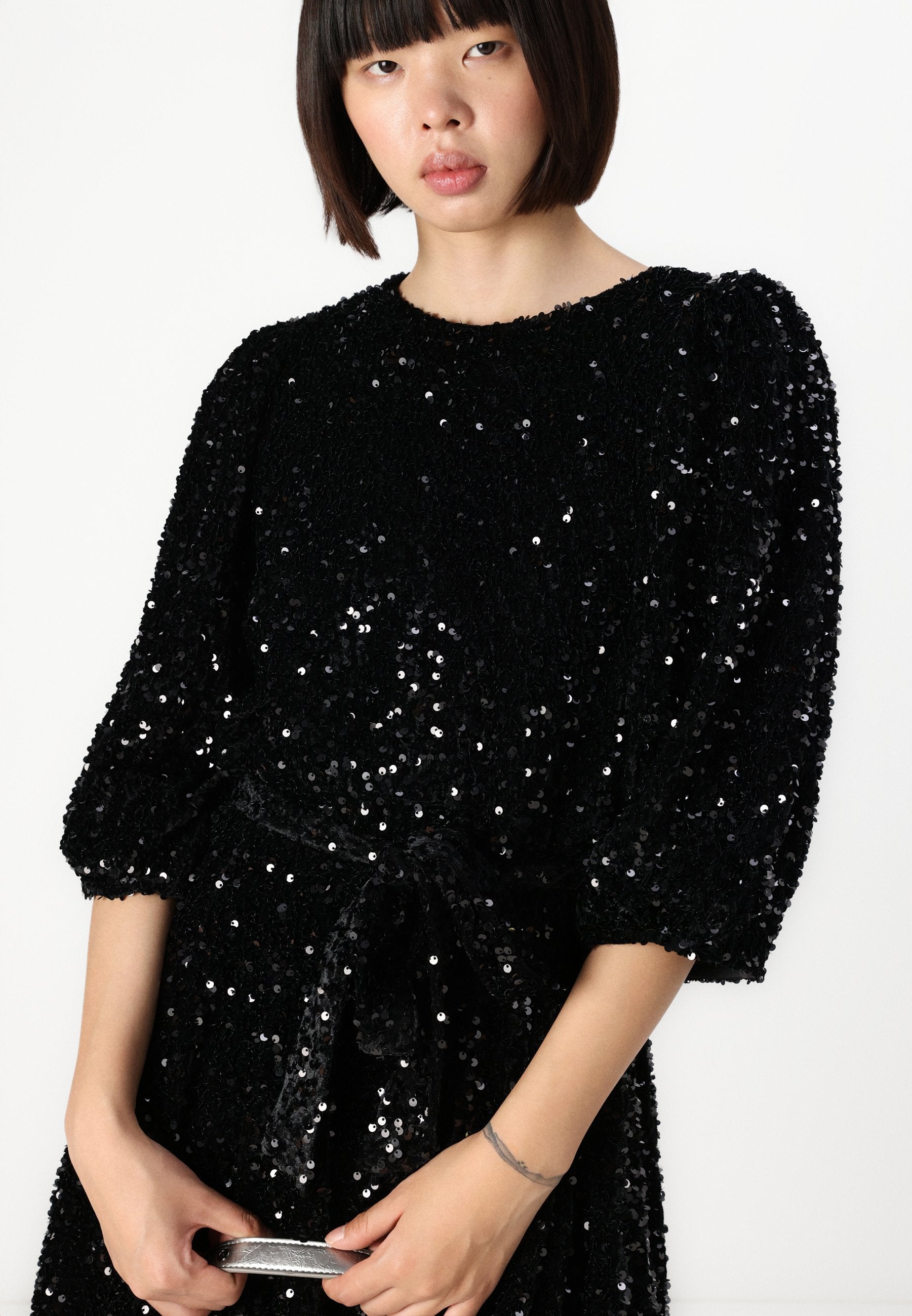 VILA VIFAITH O NECK SHORT DRESS