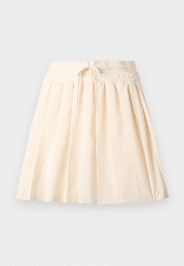 Nike Sportswear KNIFE PLEAT SKIRT - Mini skirt - chalk