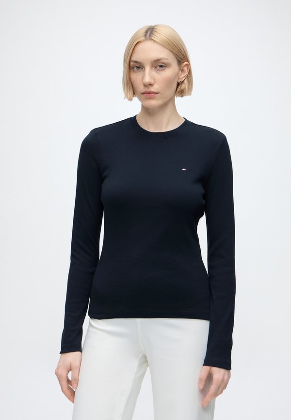 Tommy Hilfiger CODY SLIM - Long sleeved top - dark blue