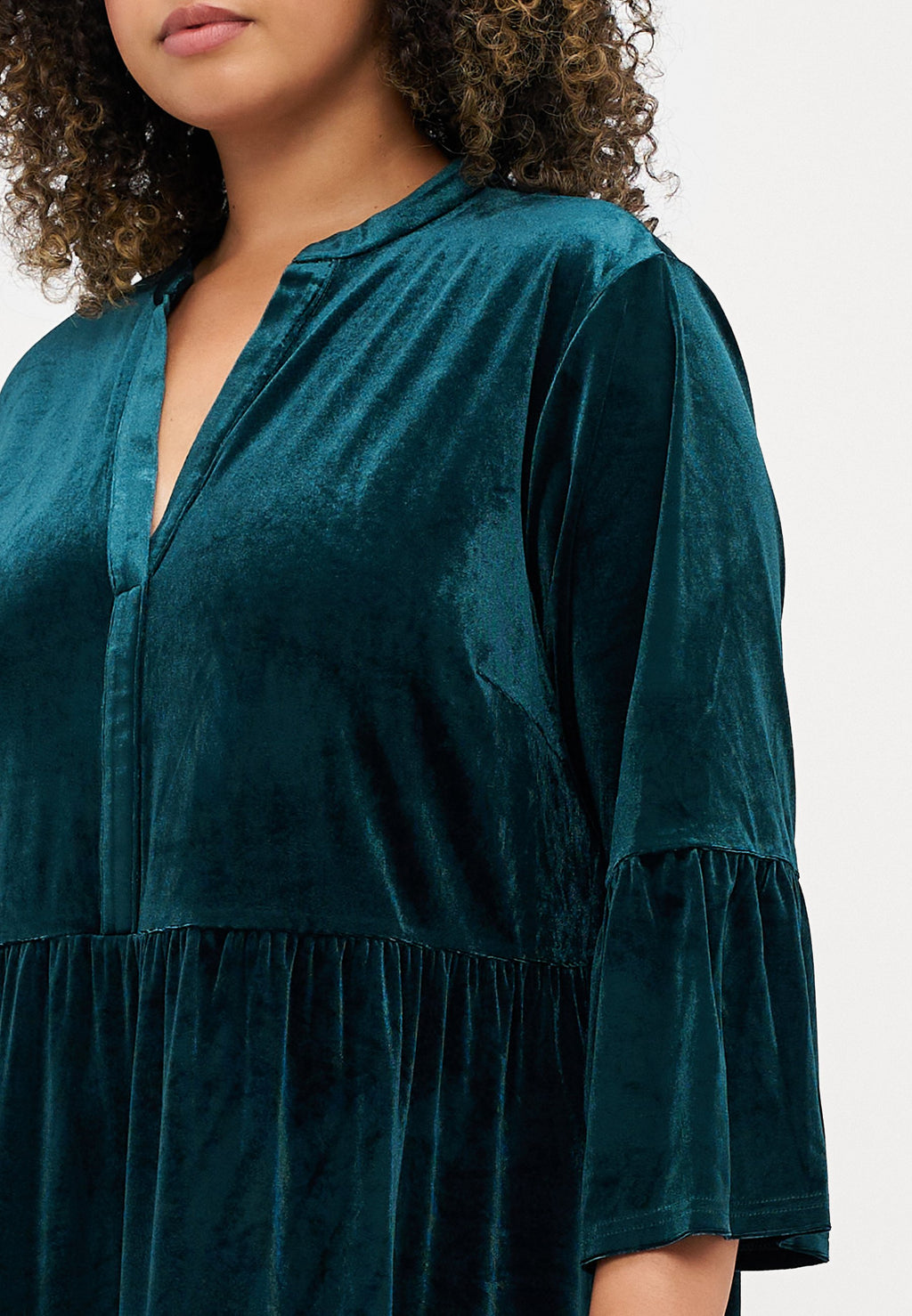 CARISANA 3/4 KNEE DRESS Media 6