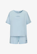 s.Oliver SHORTY SET - Pyjamas - hellblau