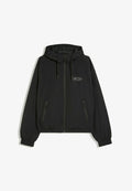 Bershka HOODED TECHNICAL - JACKET - Winter jacket - black