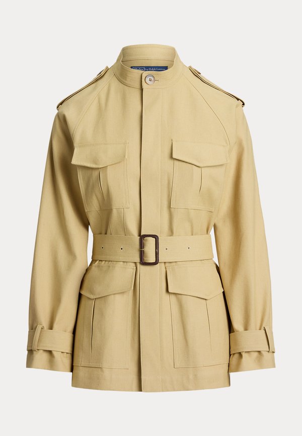 Polo Ralph Lauren BELTED HEMP-BLEND UTILITY JACKET