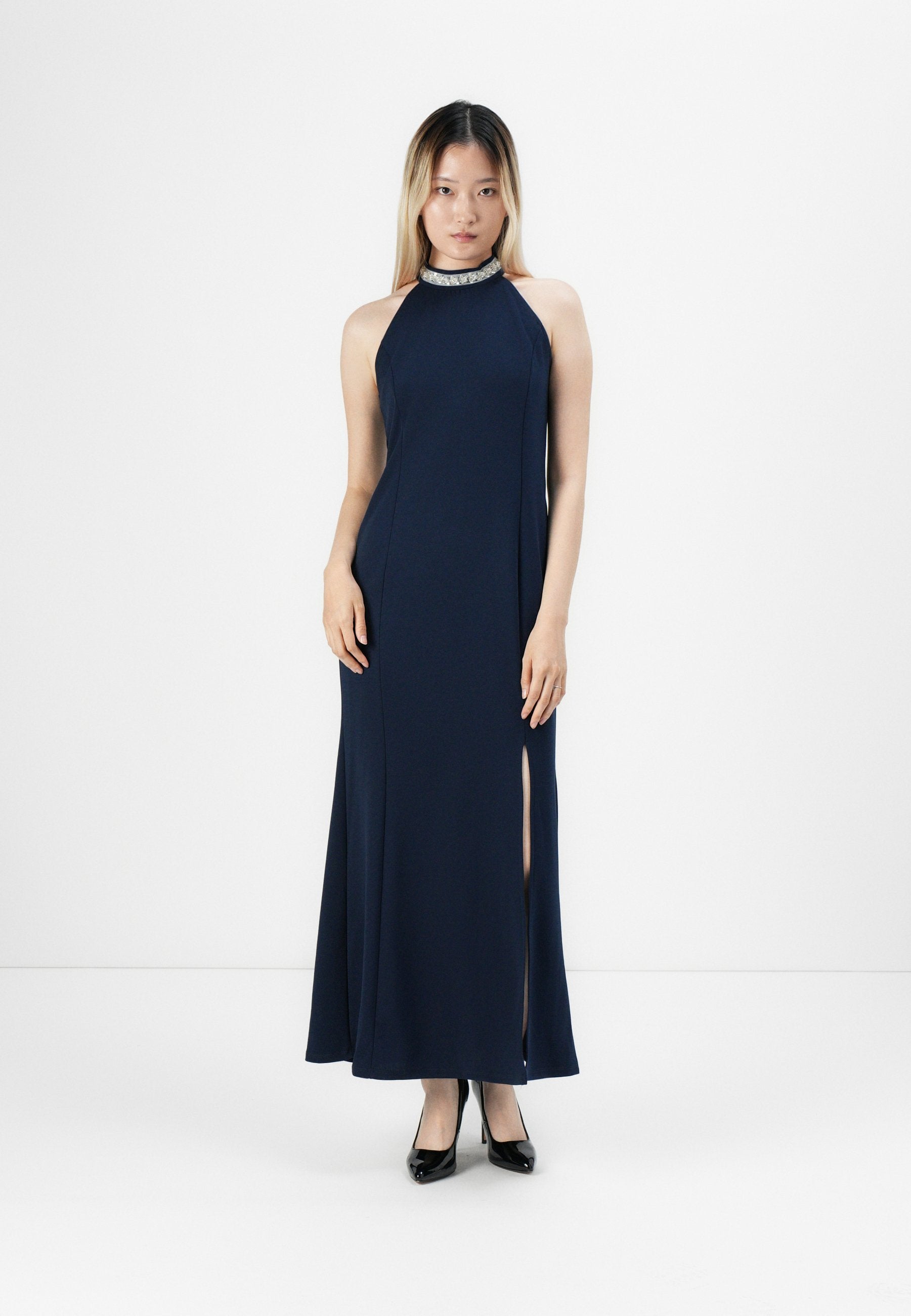 VILA VIVARA HALTER NECK ANKLE