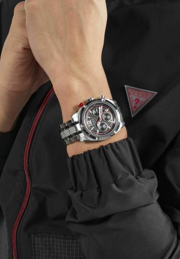Guess RESISTANCE - Chronograph watch - silver tone
