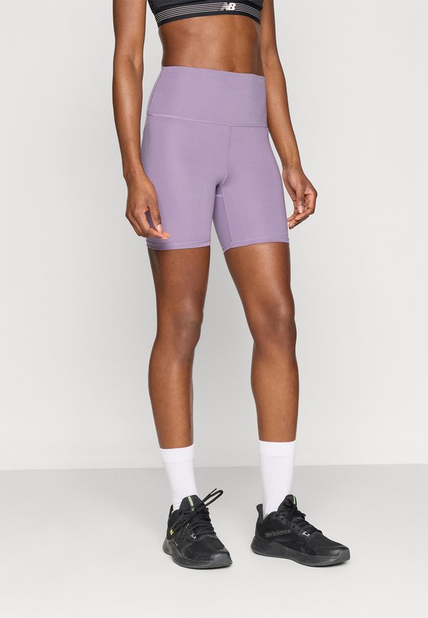 New Balance NB HARMONY HIGH RISE SHORT 6" - Leggings - candied violet
