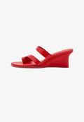 Mango ADULT - Heeled mules - red