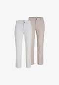 Jack & Jones Chino 2-pack Carrot fit - Chinos - bright white