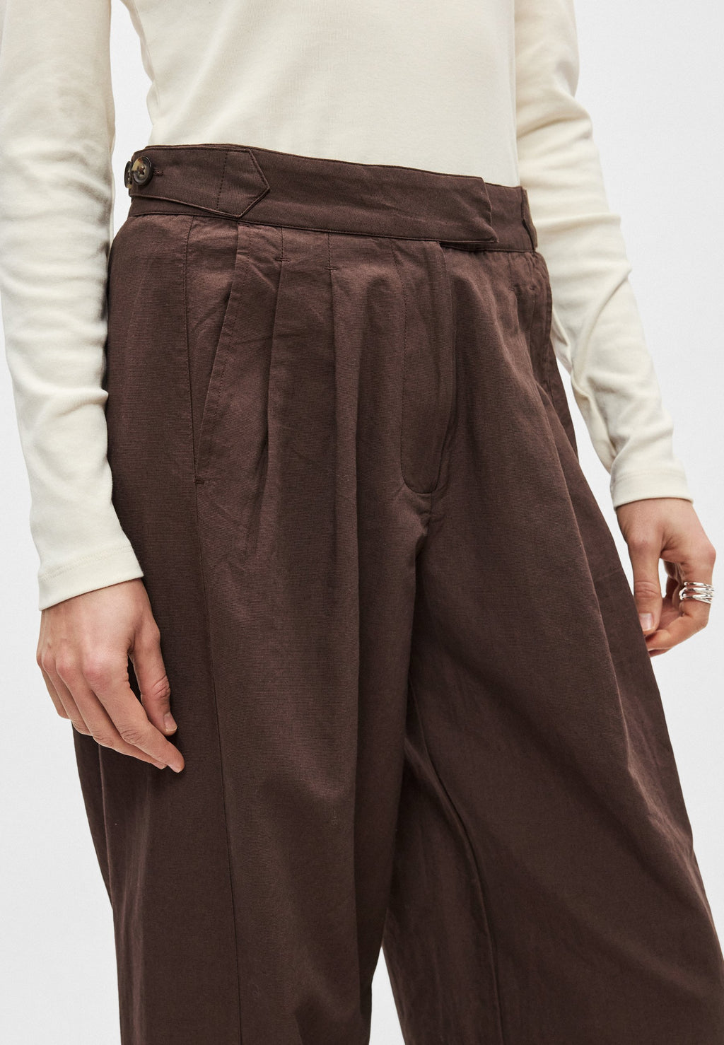 Scotch & Soda QUINN WIDE LEG PANTS