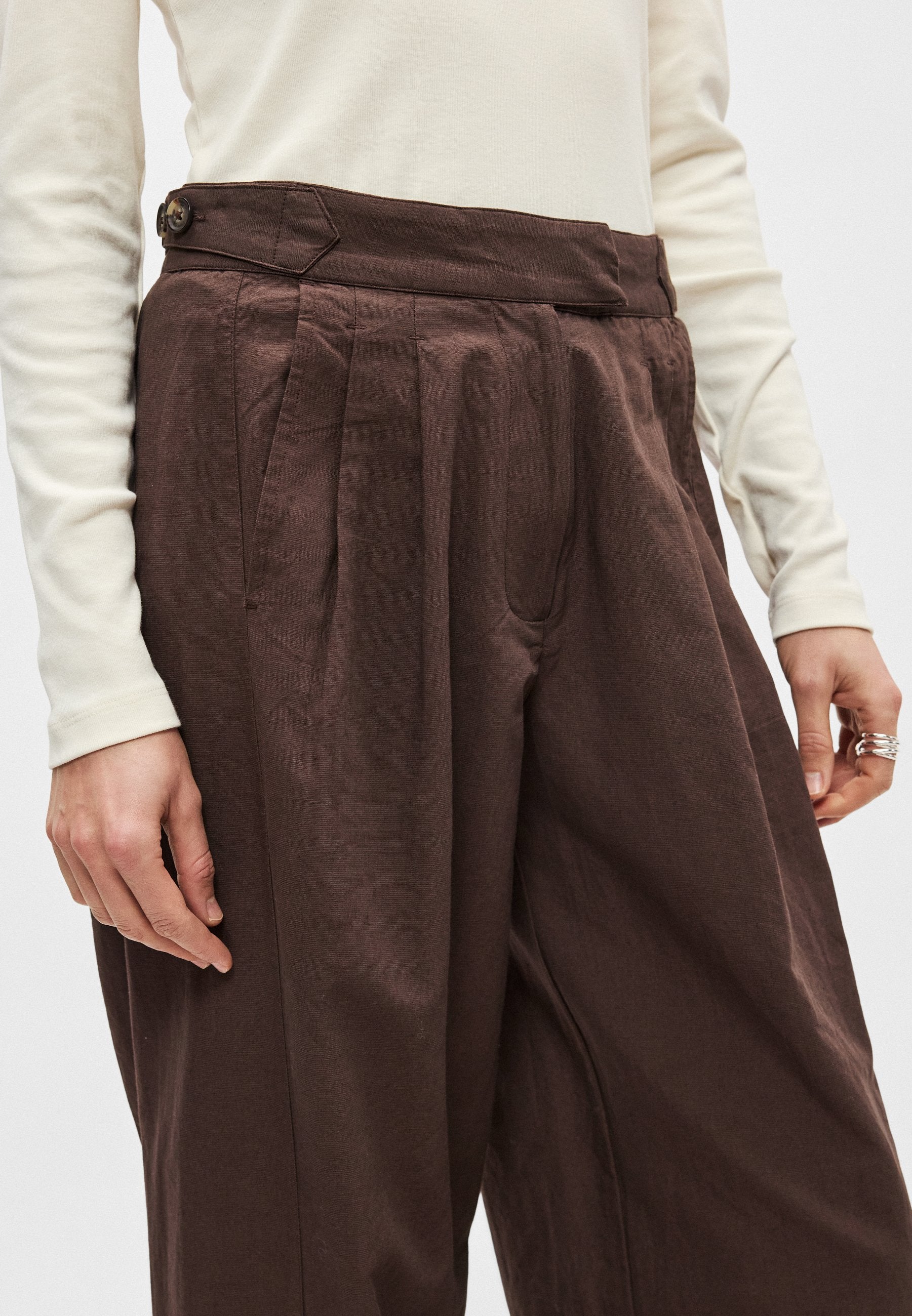 Scotch & Soda QUINN WIDE LEG PANTS