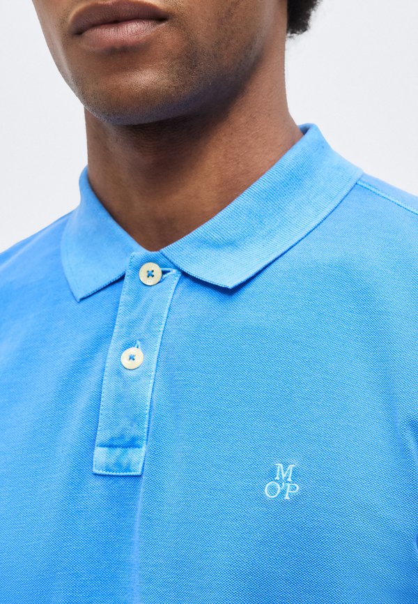Marc O'Polo SHORT SLEEVE SLITS AT HEM EMBROIDERY