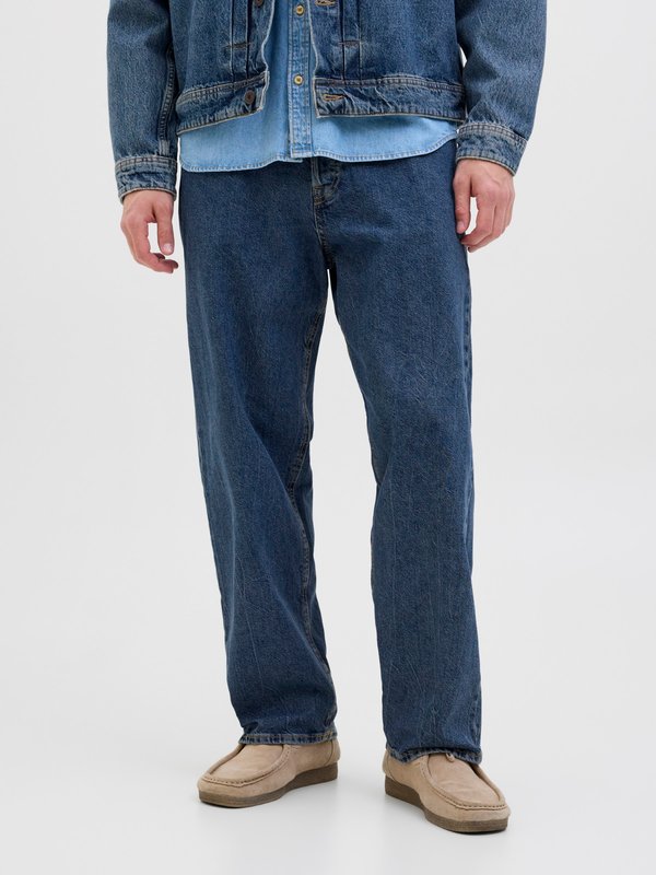 Jack & Jones gy fit JJIALEX JJORIGINAL SQ 061 - Baggy Jeans - blue denim