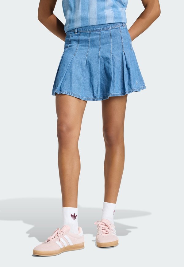 adidas Originals A-line skirt - indigo denim