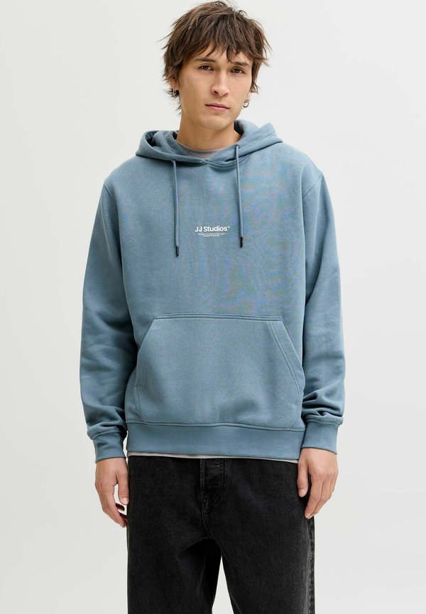 Jack & Jones JJESOHO SWEAT HOOD NOOS - Hoodie - blue mirage