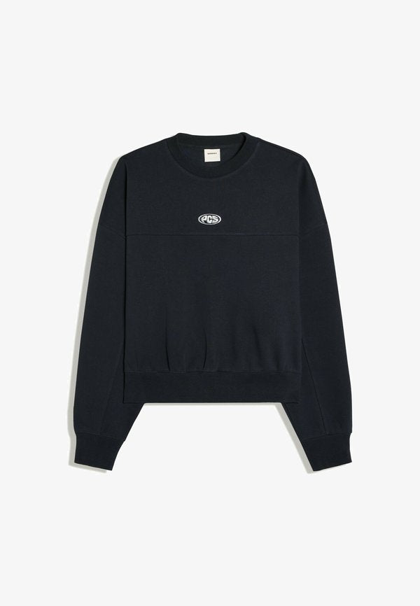 Bershka CREW NECK - JERSEY - Sweatshirt - royal blue