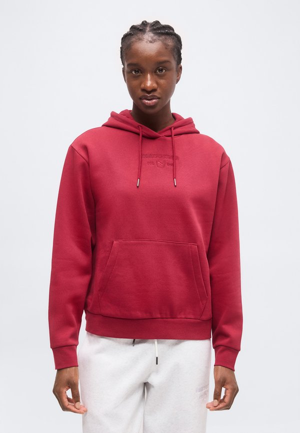 Puma CLASS STANDARD HOODIE - Hoodie - garnet glow