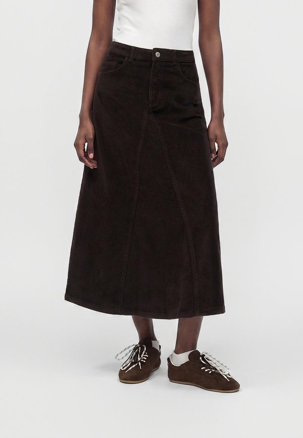 Vero Moda VMGINA - A-line skirt - chocolate torte