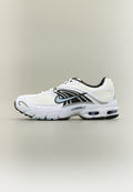 Nike Sportswear AIR MAX MOTO 2K UNISEX - Trainers - white/black/light armory blue/metallic silver-coloured