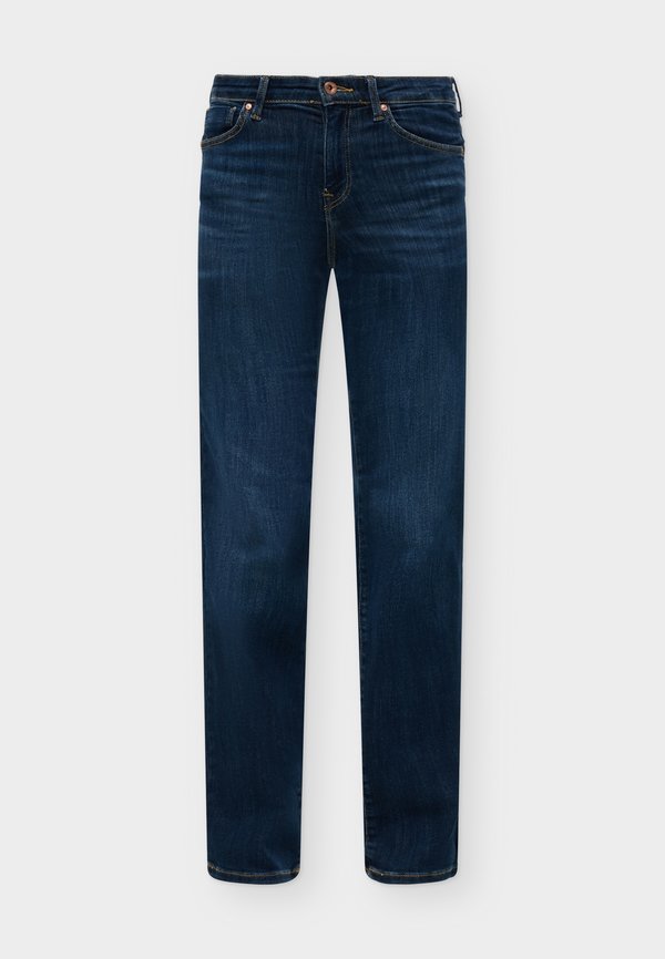 ONLY ONLPOWER PUSH UP SLIM STRAIGHT - Slim fit jeans - dark blue