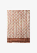 Calvin Klein EMBLEM SQUARE SCARF UNISEX - Foulard - beige
