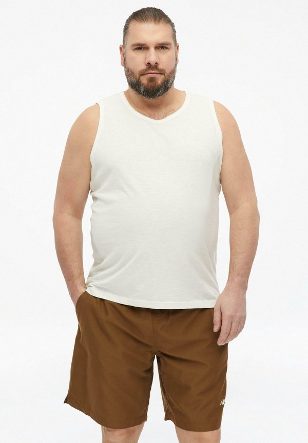 s.Oliver BADEHOSE - Swimming shorts - dunkelbraun