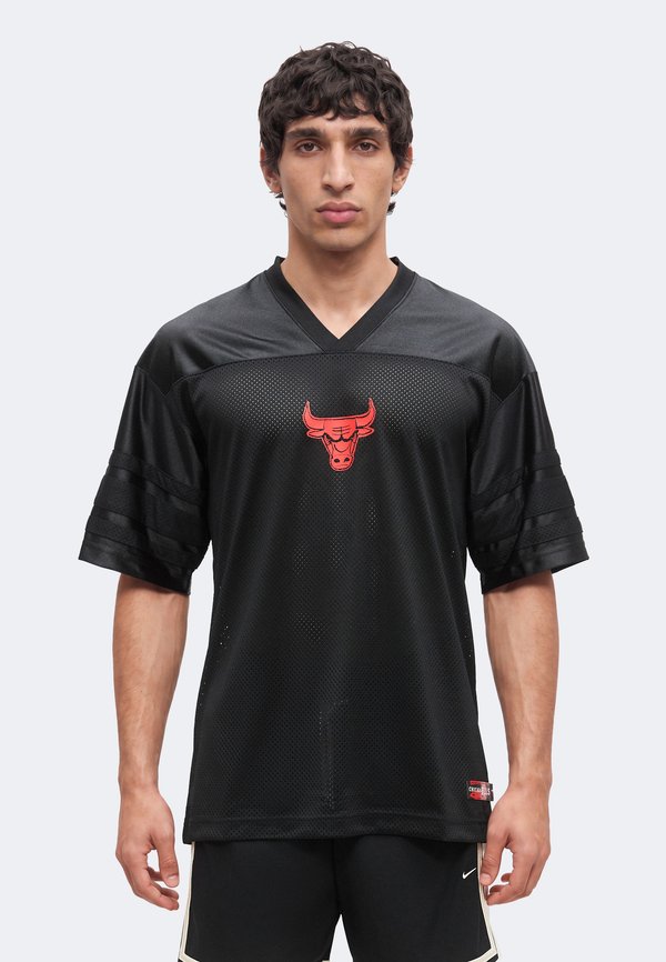 Nike Performance CHICAGO BULLS FOOTBALL - Sports T-shirt - black