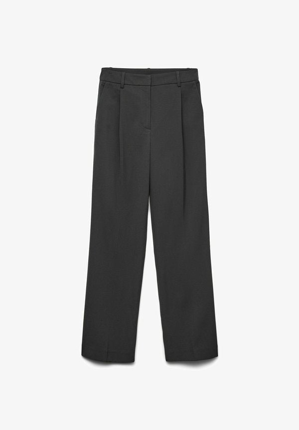 Vero Moda Tailored AWVIGA Tailored - Trousers - dark grey melange