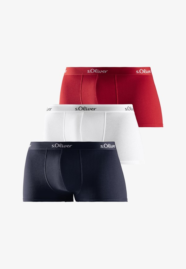 s.Oliver HIPSTER - Trunks - rot   navy   weiß
