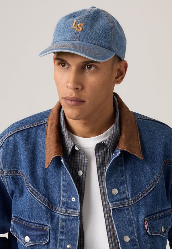 Levi's® MONOGRAM UNISEX - Cap - indigo mid wash