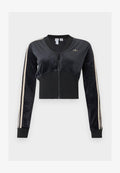 adidas Originals V NECK  - Zip-up sweatshirt - black