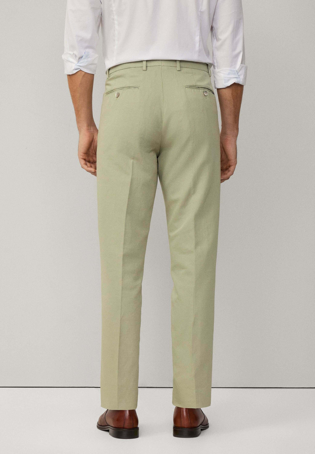 Hackett London SLIM FIT KENSINGTON LINEN CHINO