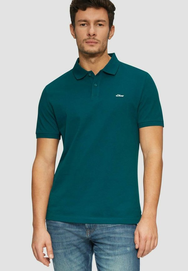 s.Oliver Polo shirt - petrol