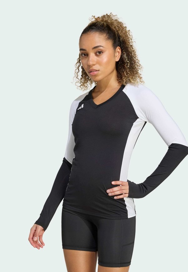 adidas Performance LONG SLEEVE  - Long sleeved top - black