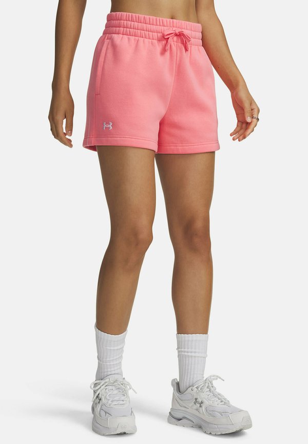 Under Armour RIVAL FLEECE - Sports shorts - bittersweet pink