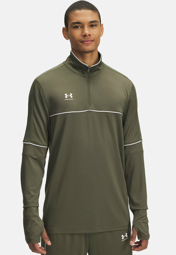 Under Armour CHALLENGER TRAINING - Long sleeved top - marine od green