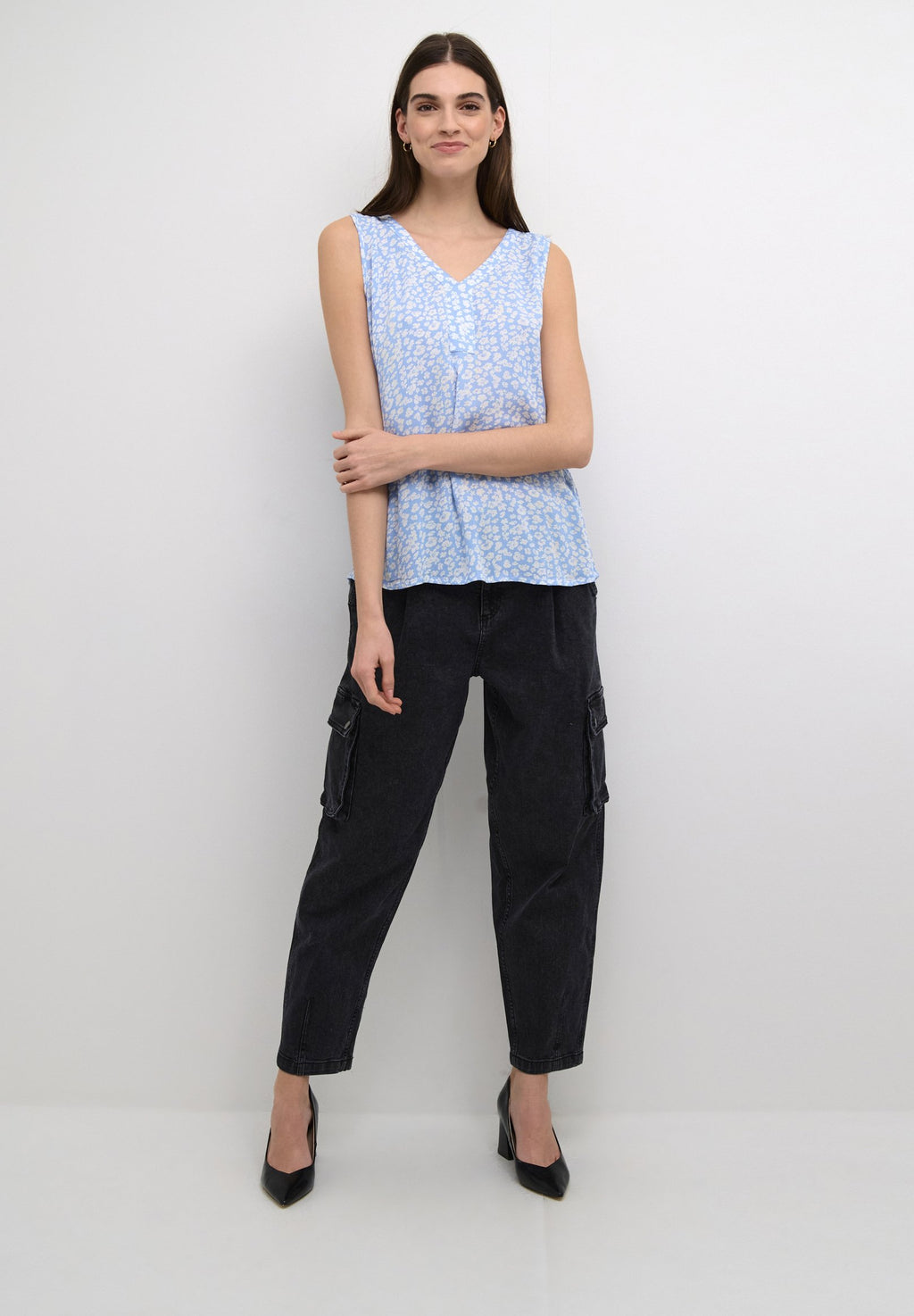 Kaffe KAFFE KAAMBER TOP PRINTED