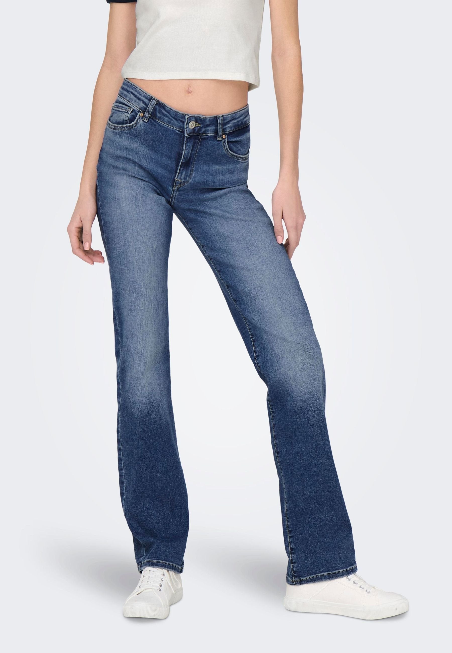 ONLY Slim fit ONLALICIA Mid waist Straight